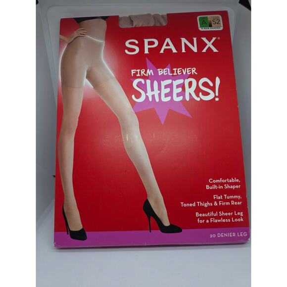Spanx Firm Believer Shaping Sheer Tights - Picture 1 of 8